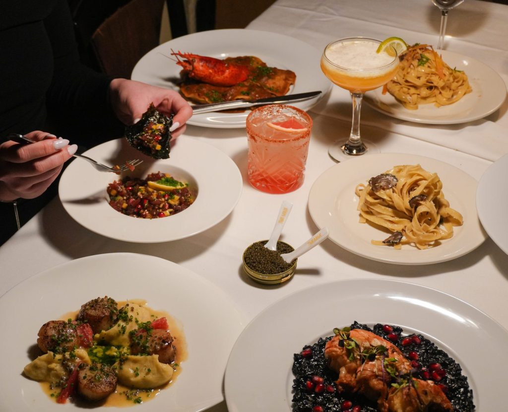 West Village dining at DejaVu with Mediterranean dishes and cocktails